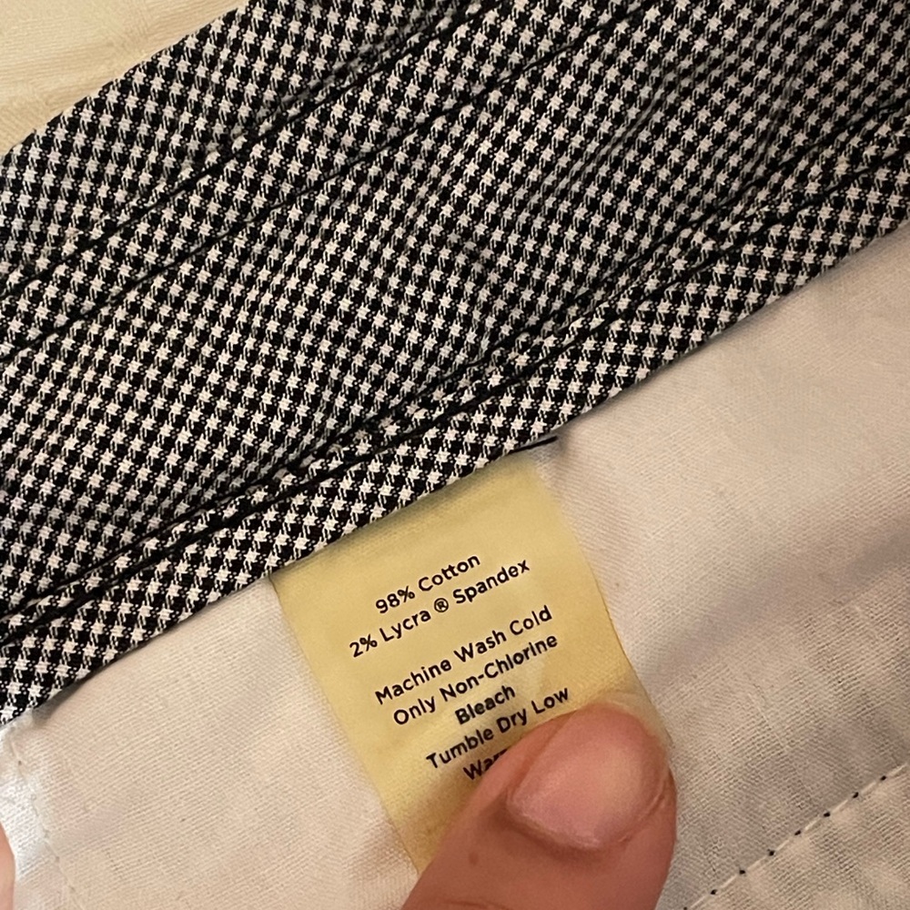 Talbot checkered capris - image 4